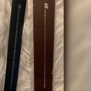 Set of two Men’s H&M belt
